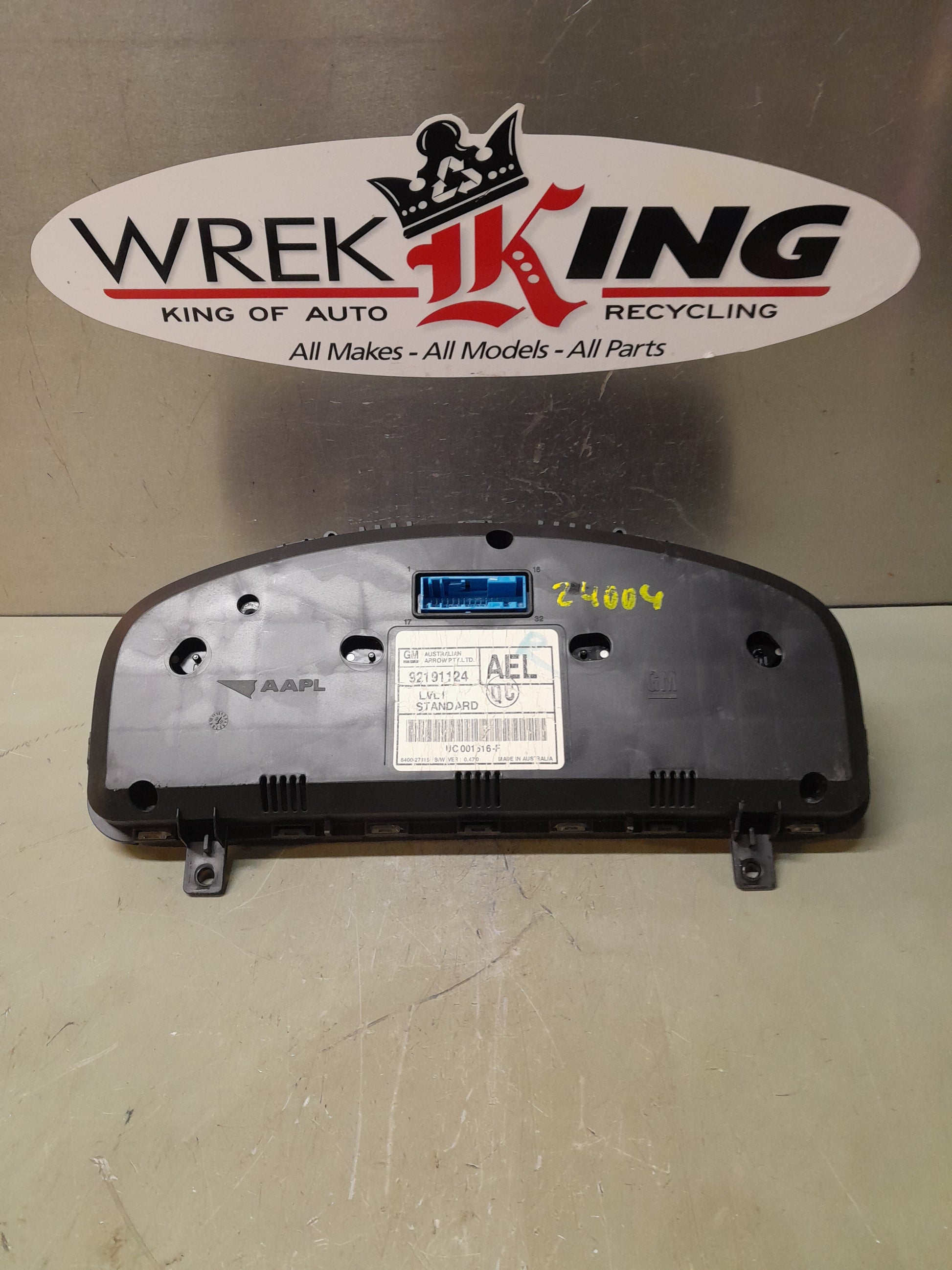 Holden Commodore Instrument Cluster – Wrek King