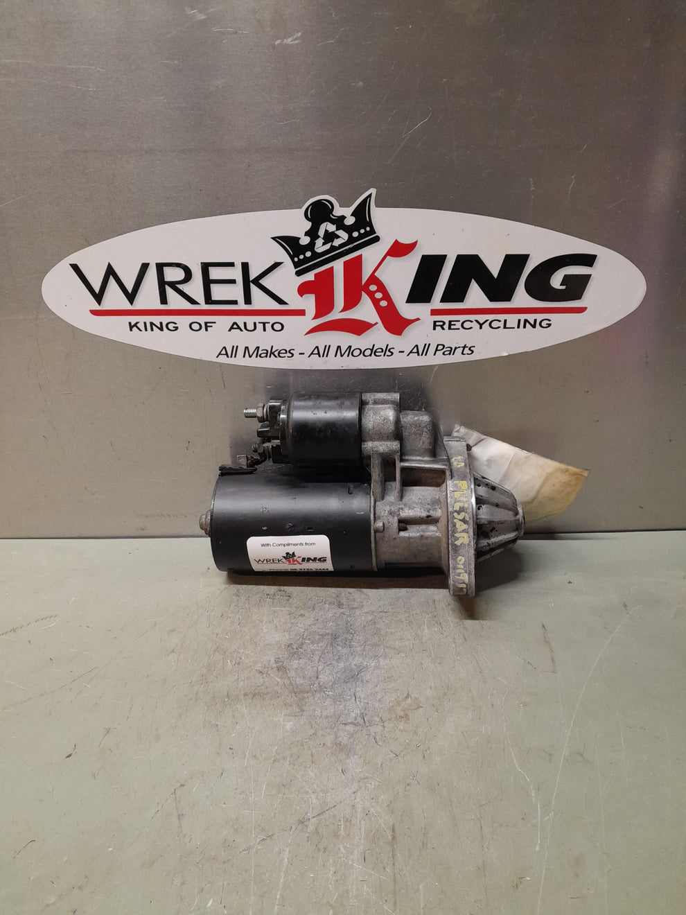 Nissan Pulsar Starter Motor – Wrek King